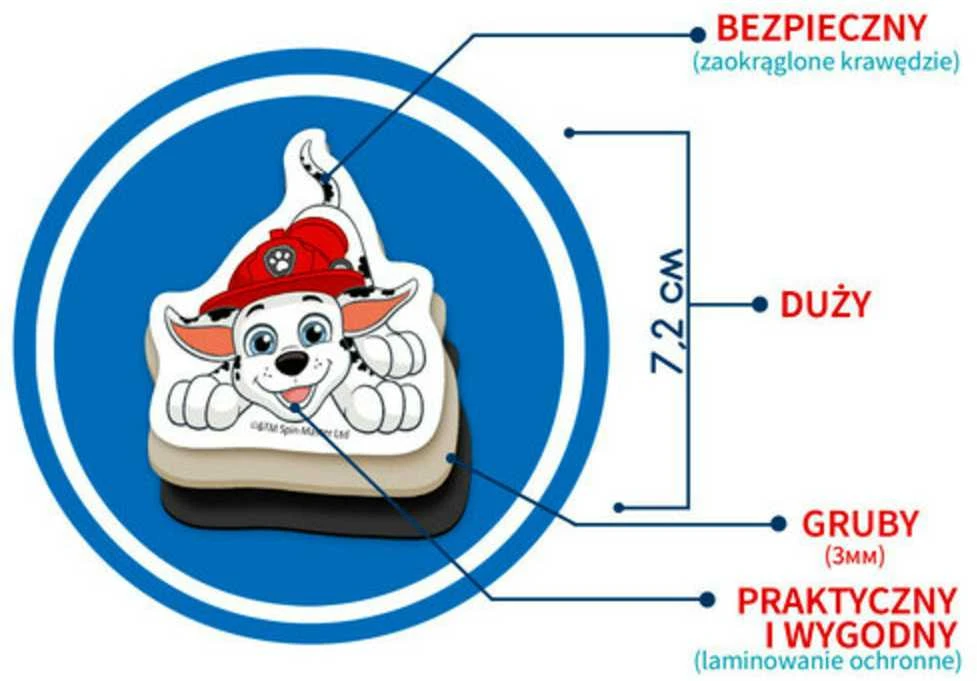 Magnetų rinkinys Paw Patrol