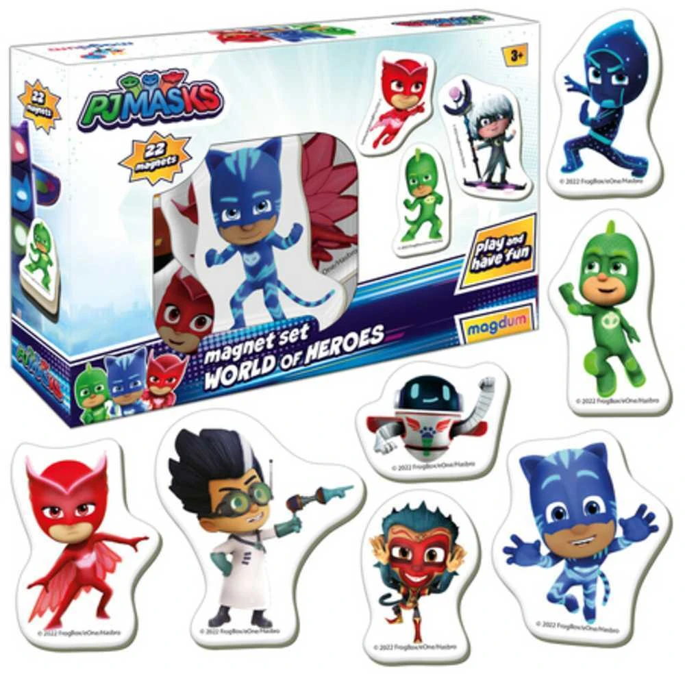 Magnetų rinkinys PJ Masks