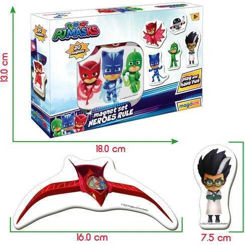 Magnetų rinkinys PJ Masks