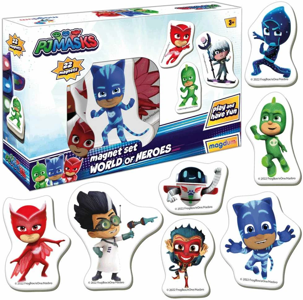 Magnetų rinkinys PJ Masks