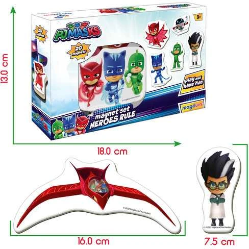 Magnetų rinkinys PJ Masks
