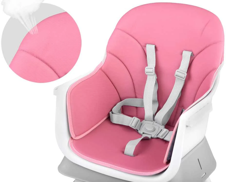 Maitinimo kėdutė - rinkinys 6in1, rožinė