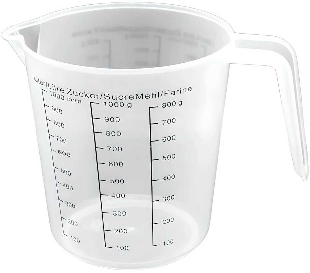 Matavimo indas, 1 L