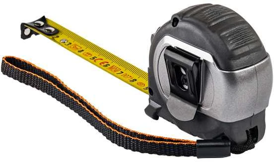 Matavimo ruletė Bradas COAL, 3m/16mm, soft/magnetic tip
