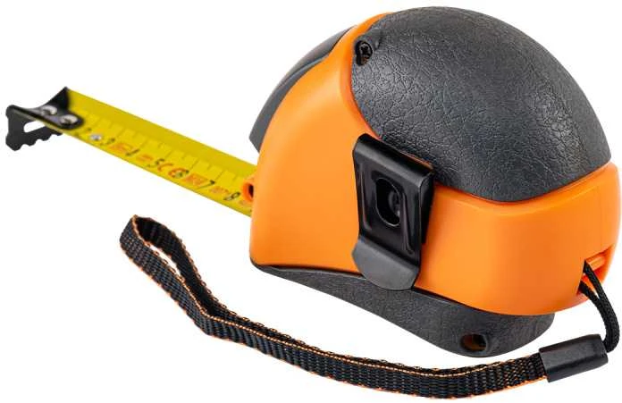 Matavimo ruletė Bradas MOUSE, 8m/25mm, soft/autolock/stainless steel end