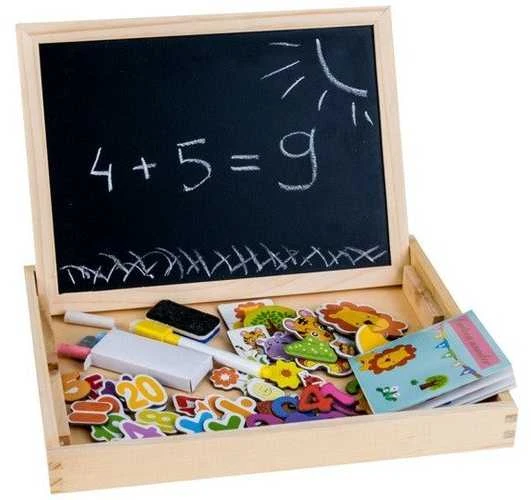 Medinė edukacinė edlenta su priedais