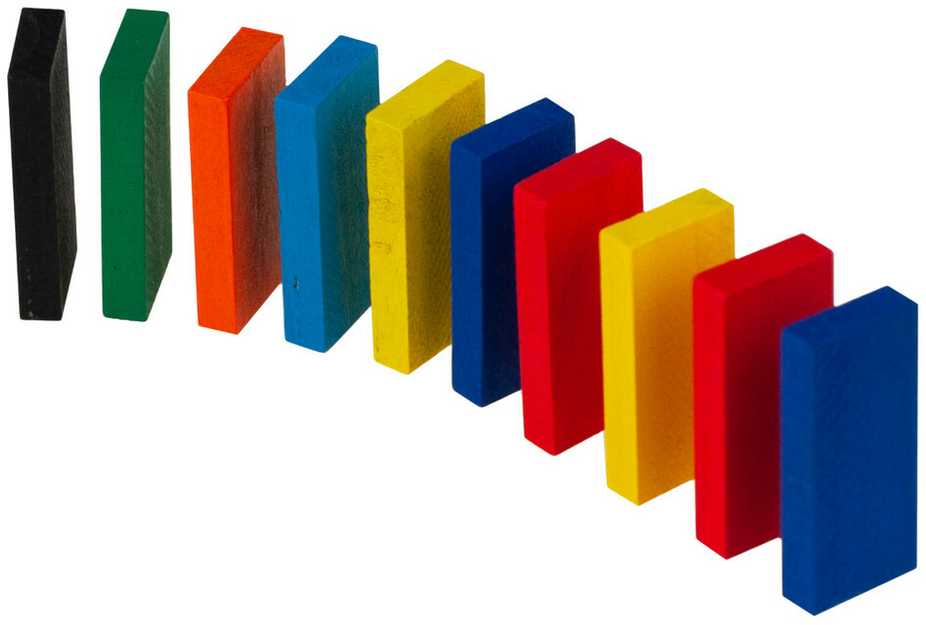 Medinės Domino kaladėlės, 120 vnt.