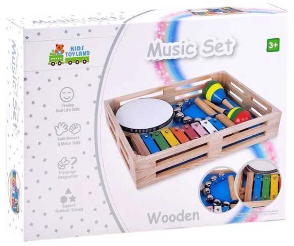 Mediniai muzikos instrumentai, 4in1