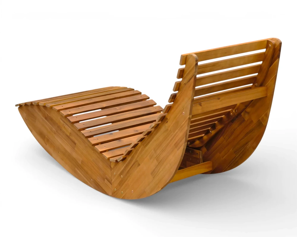 Medinis lauko gultas PALAWAN ACACIA WOOD