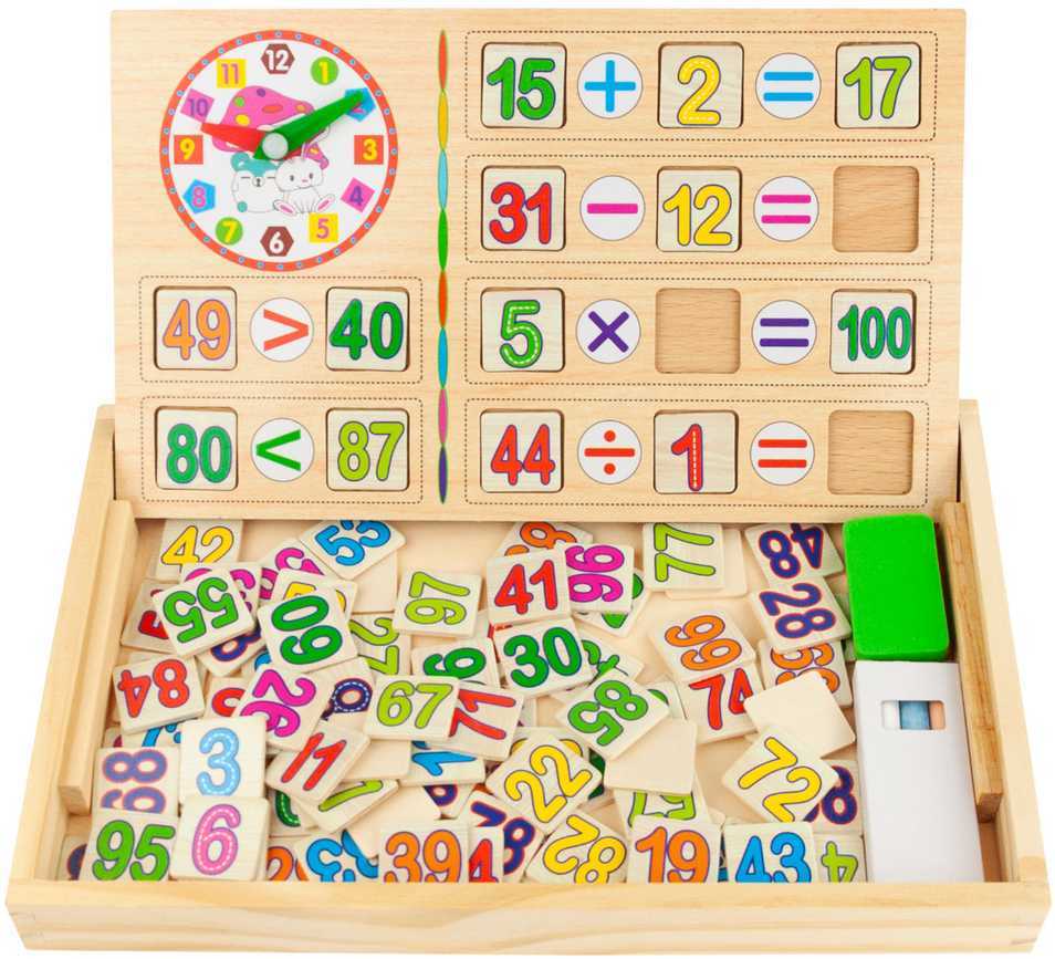 Medinis lavinamasis-edukacinis rinkinys "Matematika ir laikas"