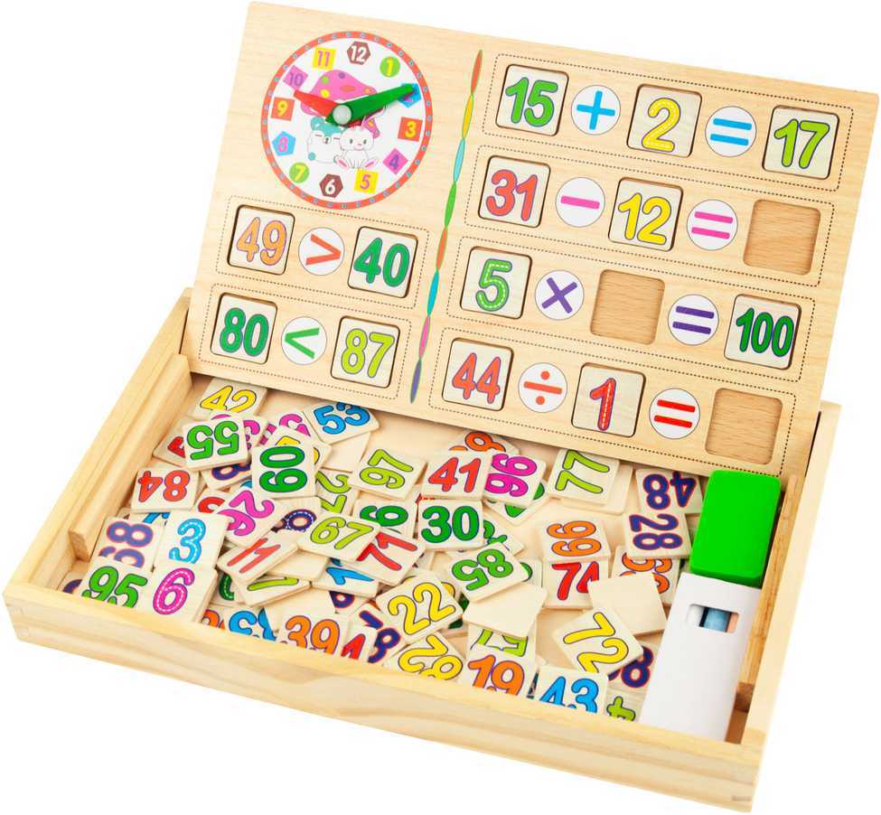 Medinis lavinamasis-edukacinis rinkinys "Matematika ir laikas"