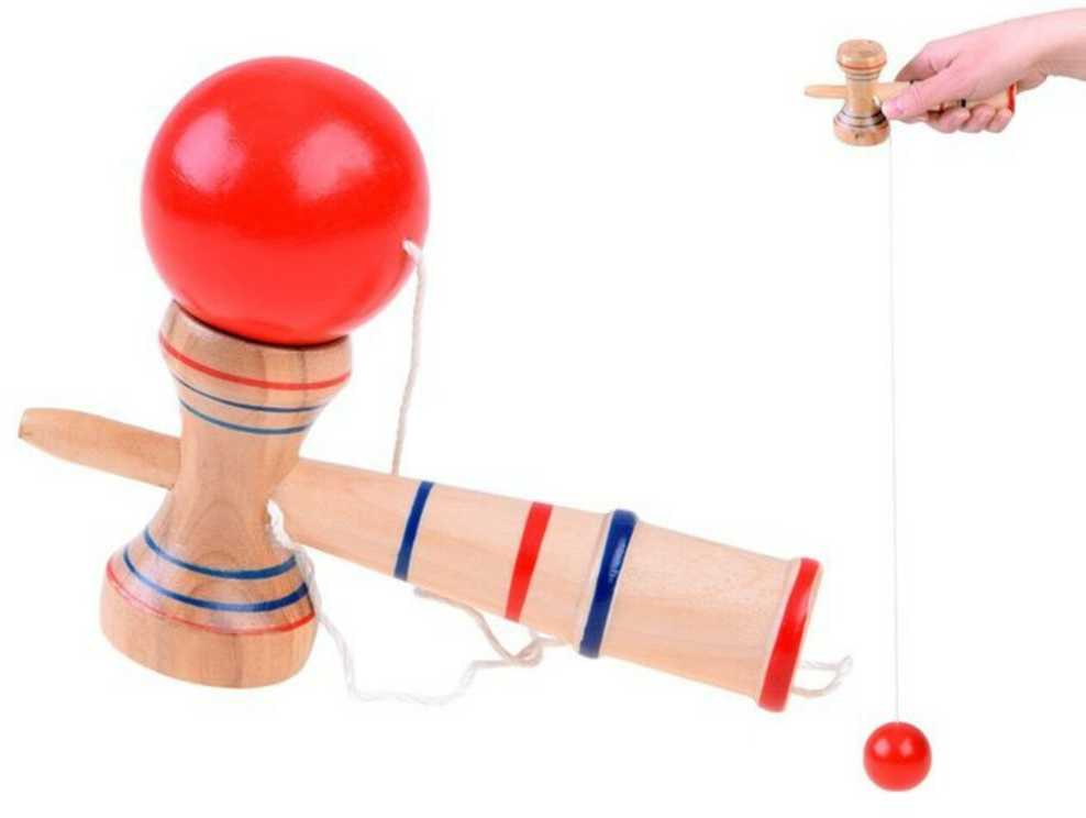 Medinis žaislas Kendama, 1 vnt.
