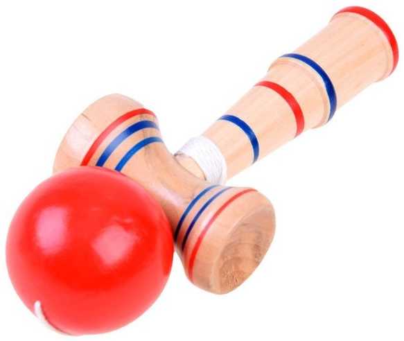 Medinis žaislas Kendama, 1 vnt.