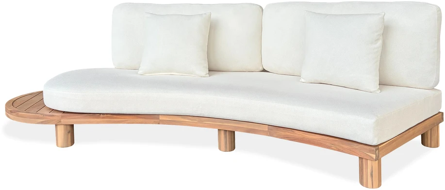 Medinių lauko baldų komplektas LUMIA CAFFE - Acacia Wood