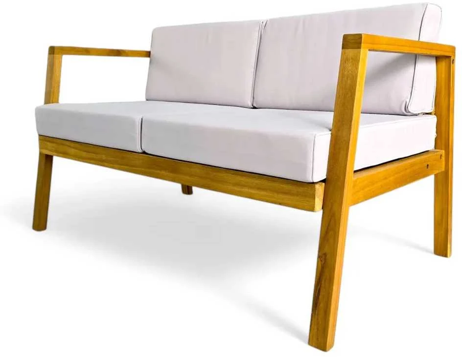 Medinių lauko baldų komplektas MALMO CAFFE Acacia Wood