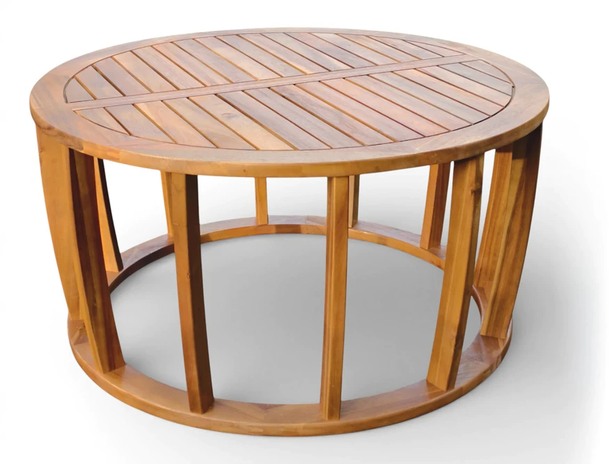 Medinių lauko baldų komplektas NUVIA CAFFE - ACACIA WOOD