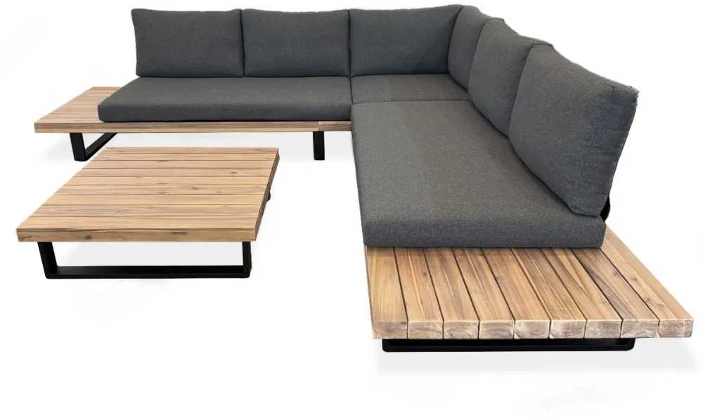 Medinių lauko baldų komplektas OSLO CAFFE Acacia Wood