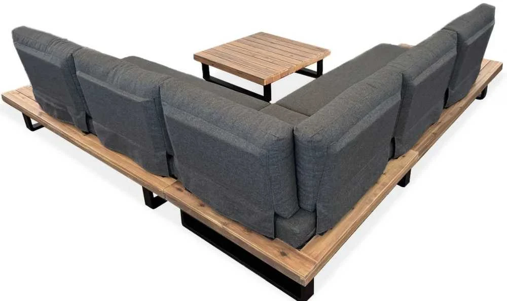 Medinių lauko baldų komplektas OSLO CAFFE Acacia Wood