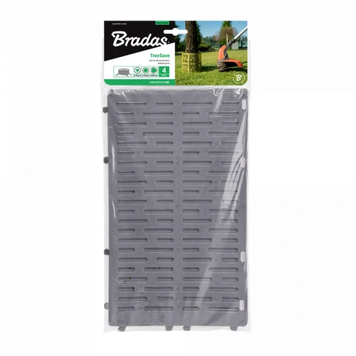 Medžių kamienų apsaugos Bradas TreeSave MULTI High, 4 vnt., pilka