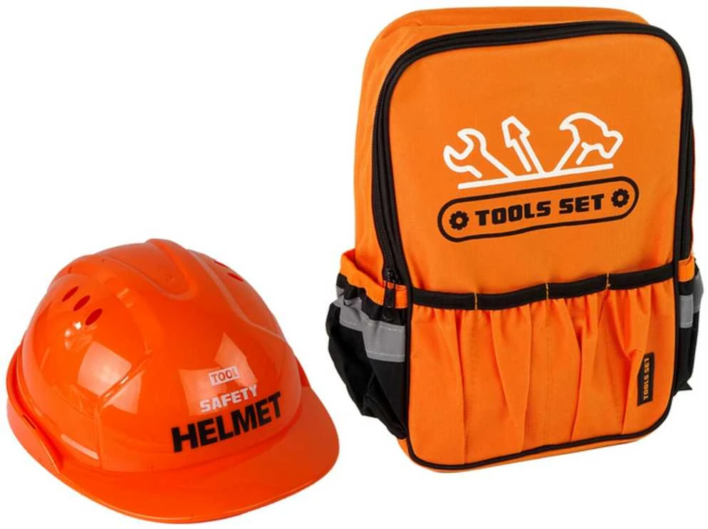 Meistro įrankių rinkinys kuprinėje