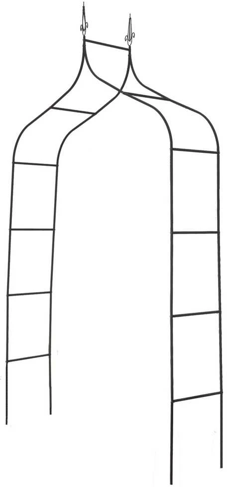 Metalinė arka vijokliniams augalams Garden Line, 150x37x240 cm