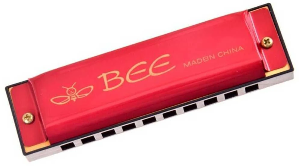 Metalinė lūpinė armonikėlė Bee (1 vnt.)