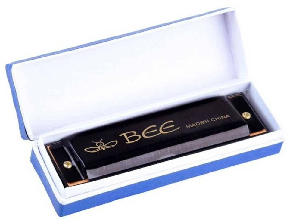 Metalinė lūpinė armonikėlė Bee (1 vnt.)