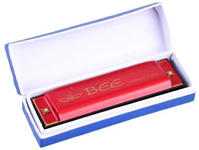 Metalinė lūpinė armonikėlė Bee (1 vnt.)