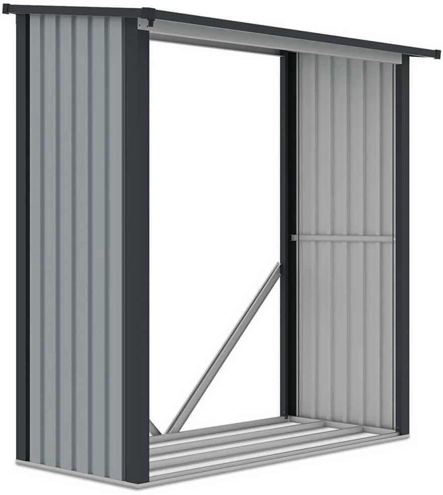 Metalinė malkinė DENVER 6x3, Light Pilkas
