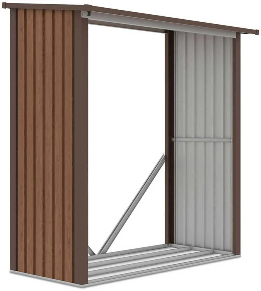 Metalinė malkinė DENVER 6x3, Walnut
