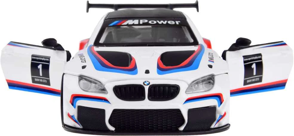 Metalinis automobilis BMW M6 GT3 su šviesos ir garso efektais
