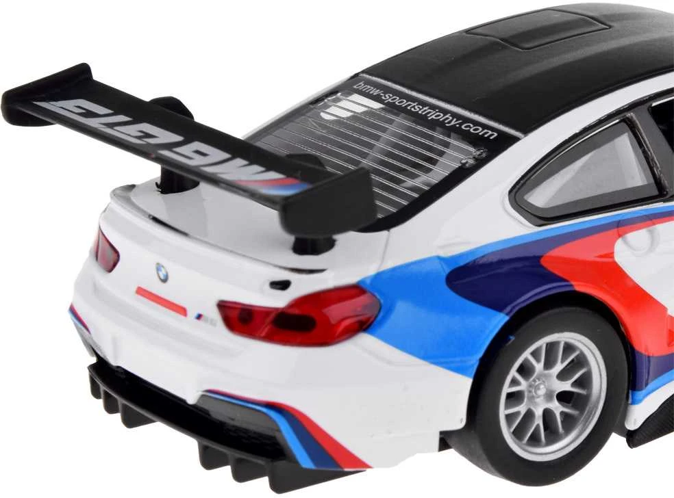 Metalinis automobilis BMW M6 GT3 su šviesos ir garso efektais