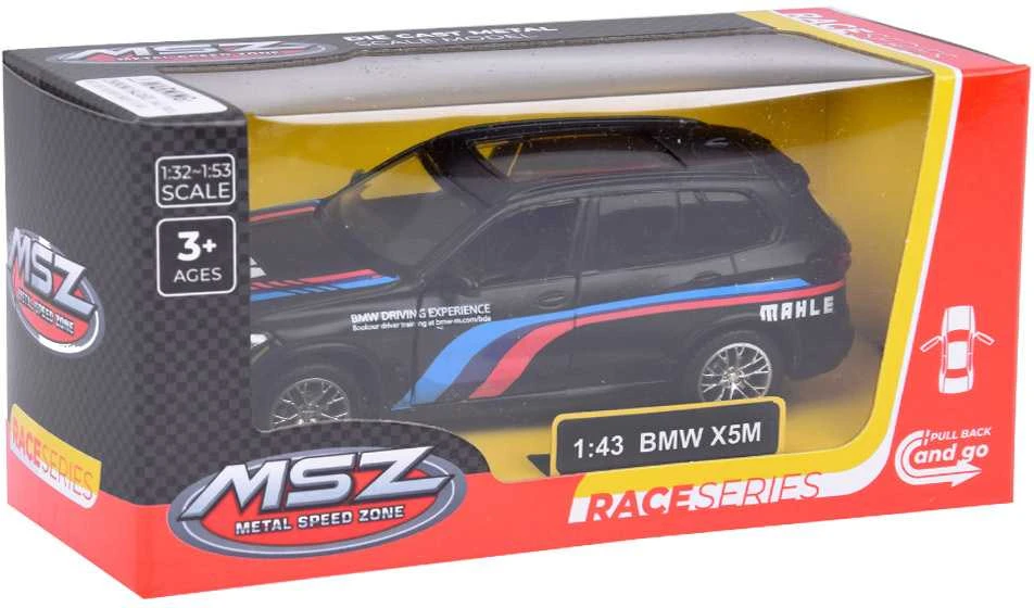 Metalinis automobilis BMW X5M, juodas