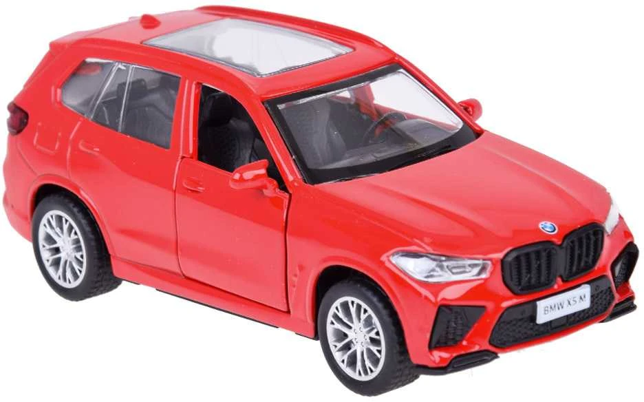 Metalinis automobilis BMW X5M, raudonas
