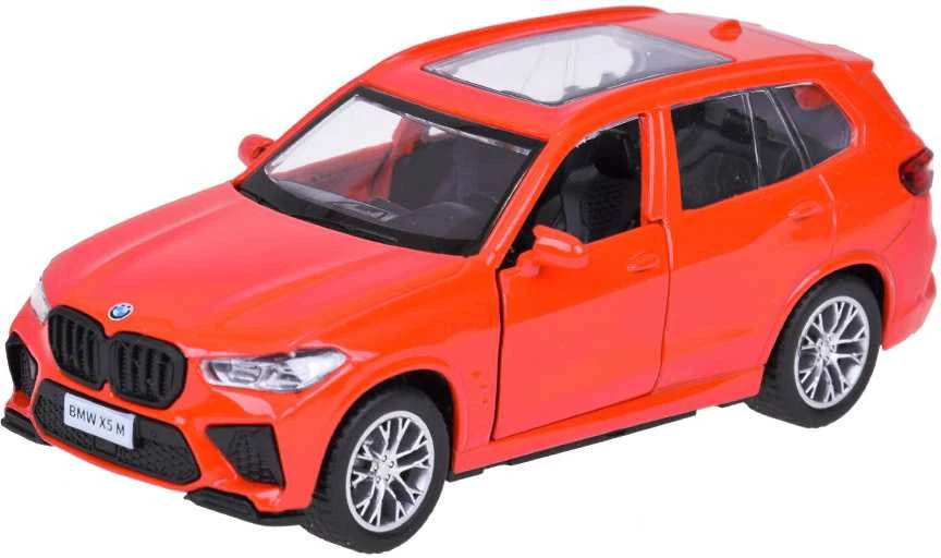 Metalinis automobilis BMW X5M, raudonas