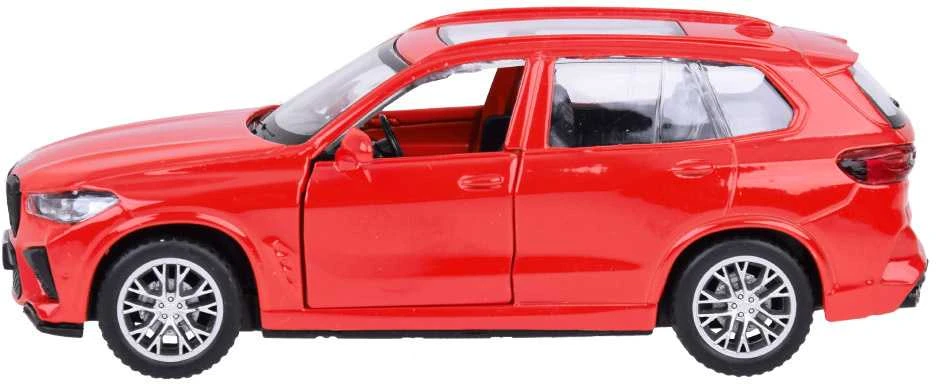 Metalinis automobilis BMW X5M, raudonas