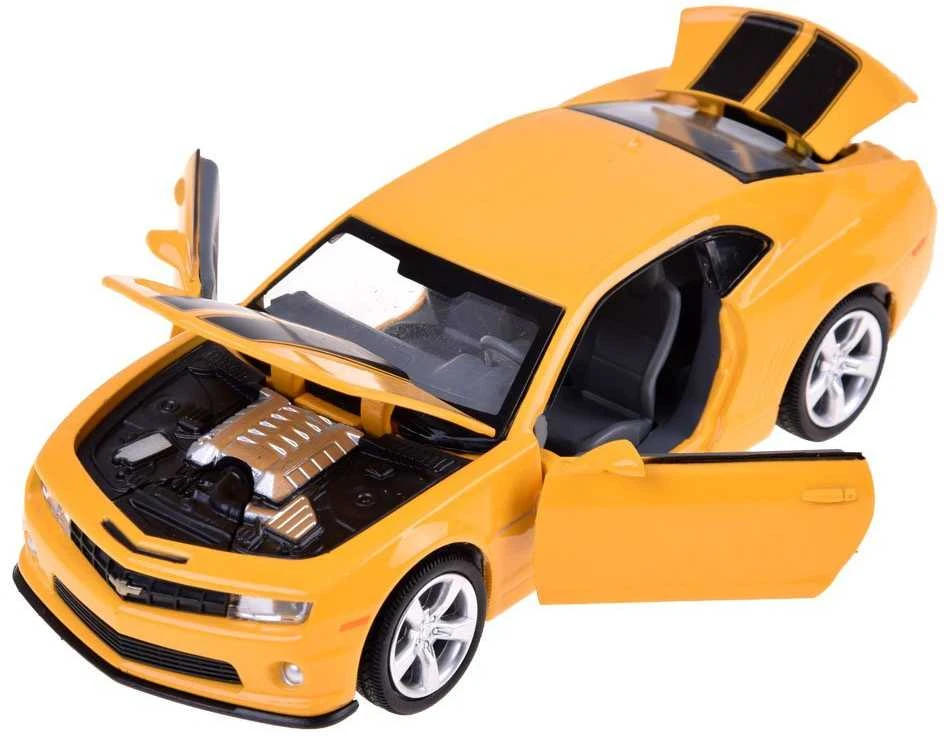 Metalinis automobilis Chevrolet Camaro SS su garso ir šviesos efektais