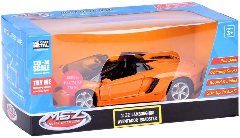 Metalinis automobilis Lamborghini Aventador Roadster