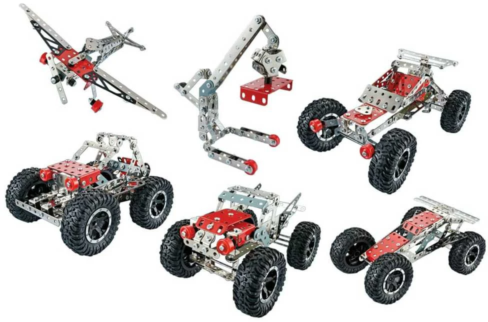 Metalinis konstruktorius 6in1, 288 d.