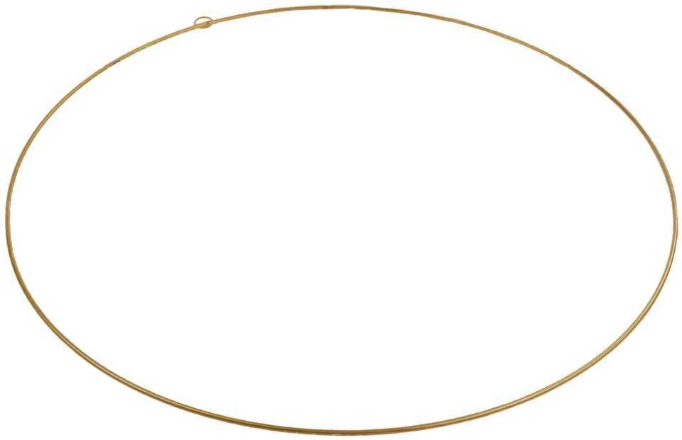 Metalinis lankas dekoratyviniams vainikams, 30 cm