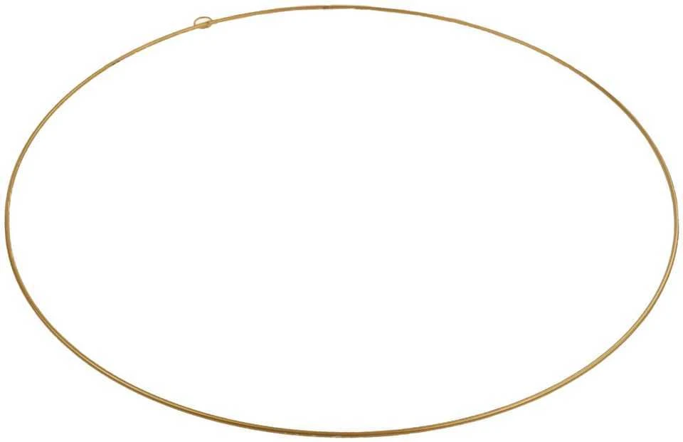 Metalinis lankas dekoratyviniams vainikams, 40 cm
