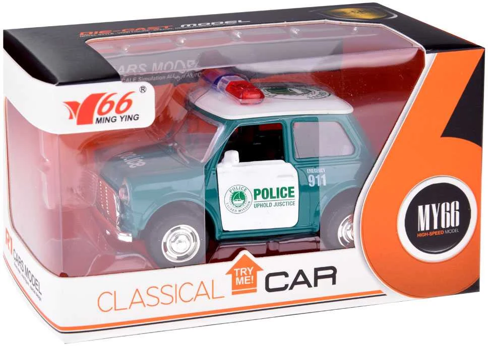 Metalinis policijos automobilis