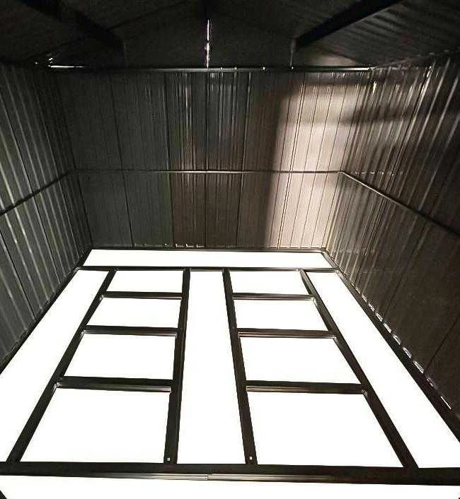Metalinis sodo namelis, 345x319x200 cm