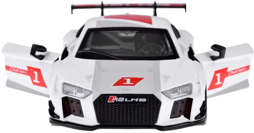 Metalinis sportinis automobilis Audi R8 LMS su šviesos ir garso efektais