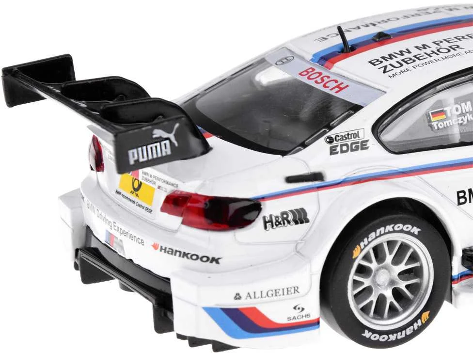 Metalinis sportinis automobilis BMW M3 DTM su šviesos ir garso efektais