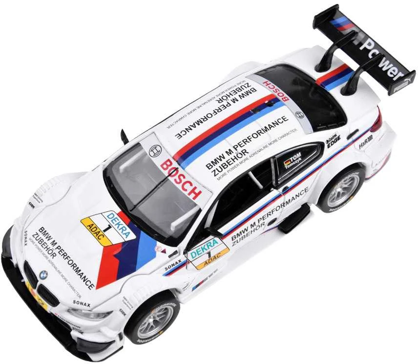 Metalinis sportinis automobilis BMW M3 DTM su šviesos ir garso efektais