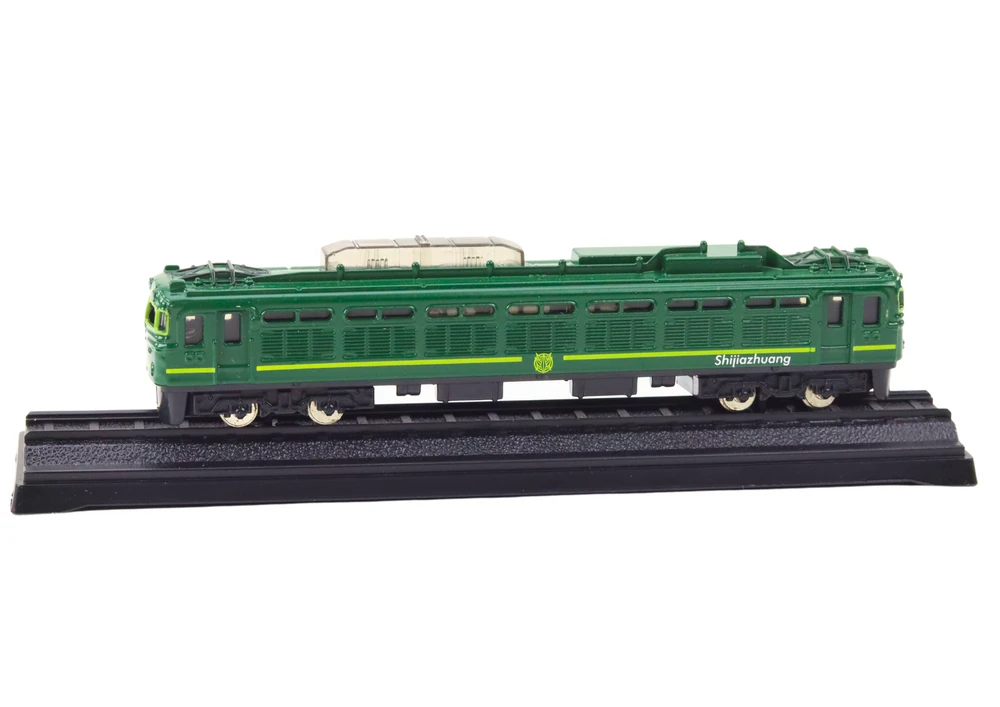 Metalinis traukinio modelis, 1:48, žalias