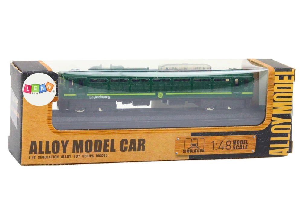 Metalinis traukinio modelis, 1:48, žalias