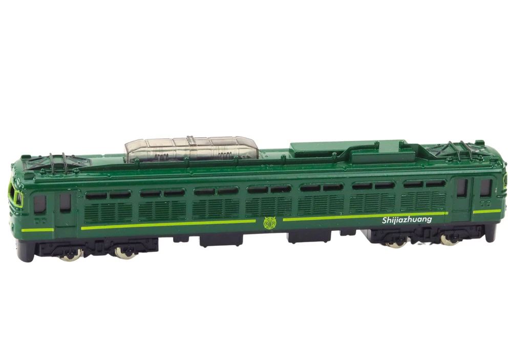 Metalinis traukinio modelis, 1:48, žalias