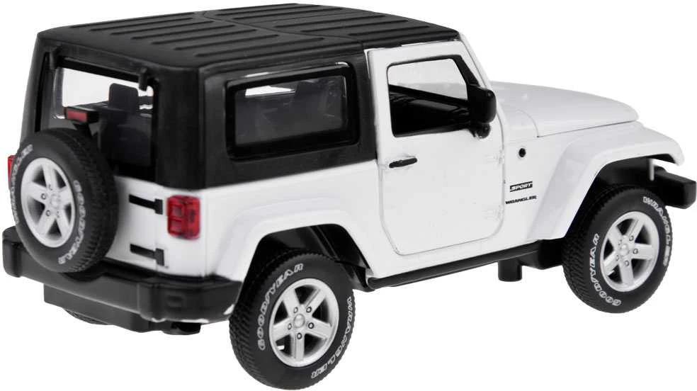 Metalinis visureigis Jeep Wrangler, baltas